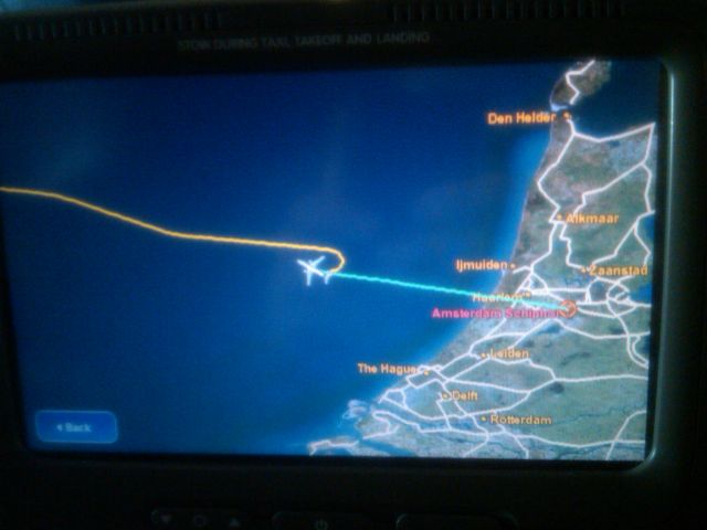 BOEING 767-300 — - Low ceilings... traffic management @AMS this morning...