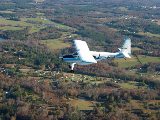 HELIO U-10 Super Courier (N60JA) - JAARS Helio Courier enroute to the Shelby, NC Fly-In