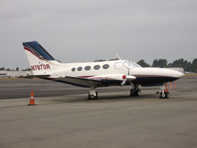 Cessna Chancellor (N787DR) - Parked at Santa Ana