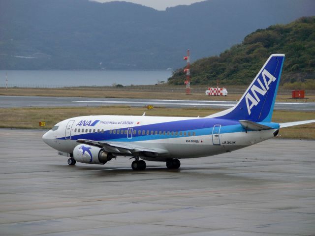 Boeing 737-500 (JA359K) - Nagasaki Japan-RJFU/NGS