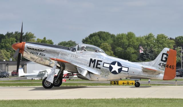 North American P-51 Mustang (N4132A) - Airventure 2017