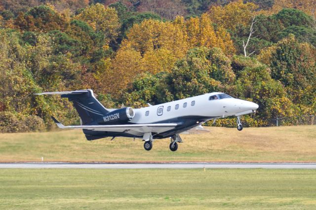 Embraer Phenom 300 (N312GV) - N312GV is a 2017 Embraer Phenom 300 seen here departing Atlanta's PDK executive airport. I shot this with a Canon 100-400mm IS II lens at the focal length of 271mm. Camera settings were 1/5300 shutter, F5.6, ISO 640.  Please check out my other photography. Votes and positive comments are always appreciated. Questions about this photo can be sent to Info@FlewShots.com