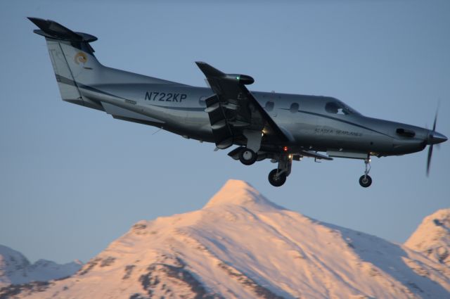 N722KP — - Great afternoon to fly into Juneau. Taken from the base of rwy 8 on the airport perimeter trail