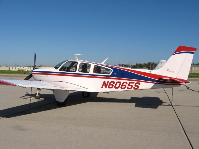 Beechcraft Bonanza (36) (N6065S) - PARKED AT FULLERTON