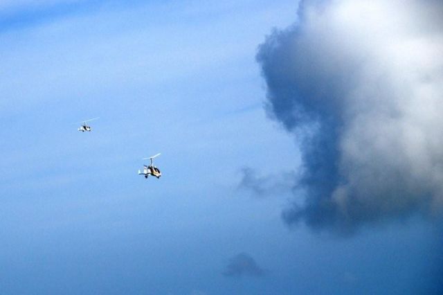 Experimental 100kts (N216MG) - Paul Salmon and Scott Gaitros at 5,000 ft over Florida