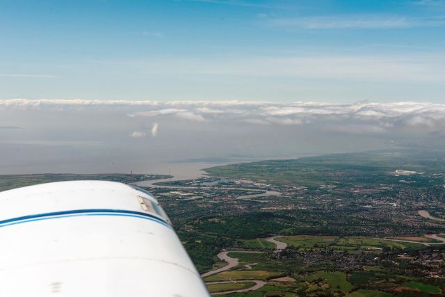 G-OFIT — - View of Newport in Wales