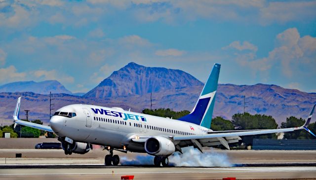 Boeing 737-800 (C-GWSR) - C-GWSR Westjet Boeing 2009 737-8CT - cn 35288 / ln 2802 - Las Vegas - McCarran International (LAS / KLAS)br /USA - Nevada, April 29, 2016br /Photo: Tomás Del Coro