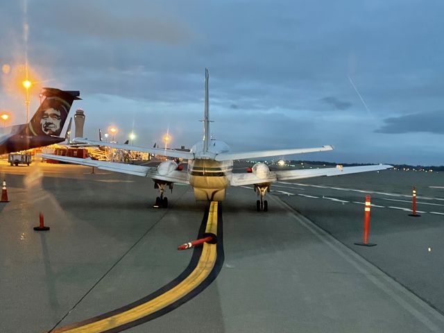 N997SB — - N997SB early morning resting at cargo one, spot one before flight.