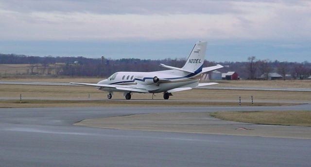 Cessna Citation 1SP (N22EL) - Visit on 3/11/10