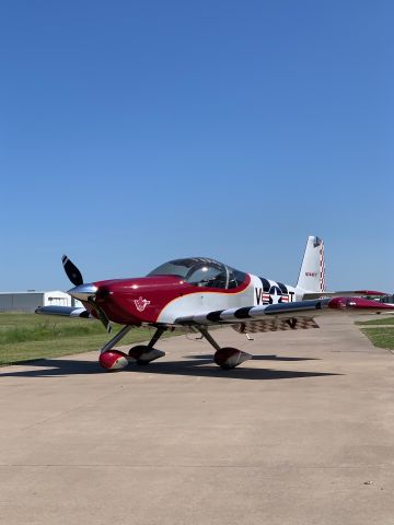 Vans RV-14 (N144VT) - Coming out of the Paint Shop