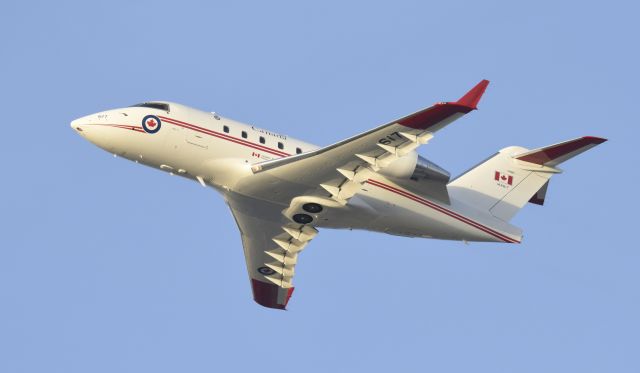 Canadair Challenger (14-4617) - Departing LAX