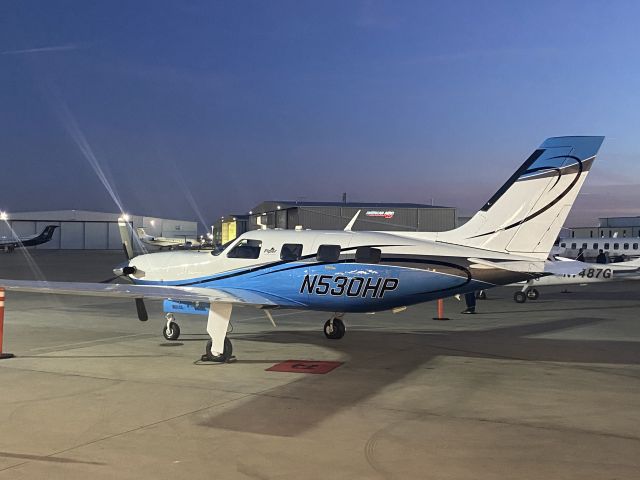 Piper Malibu Meridian (N530HP) - Custom Painted Piper Meridian at Fort Worth TX.