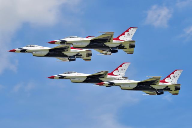 Lockheed F-16 Fighting Falcon — - Runway 32 departure on 06-02-22 heading off to FWA