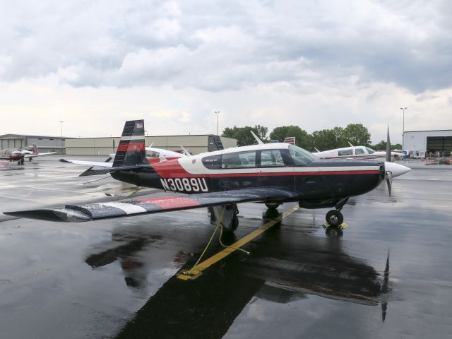 Mooney M-20 (N3089U) - On the way to Oshkosh 2015. 18 August 2015.