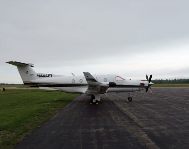 Pilatus PC-12 (N444FT) - A modern, very spacious aircraft with remarkable performance and fuel flow data. No location as per request of the aircraft owner.