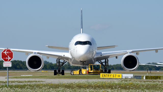 Airbus A350-900 (D-AIXS) - MUC, July 13, 2025