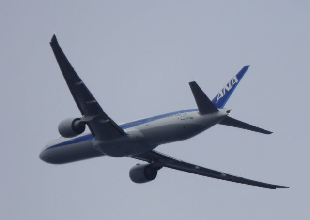 BOEING 777-300ER (JA734A) - Shown here as it passed by is an All Nippon Boeing 777-300 off the coast of Monmouth NJ in the Winter of 2016.