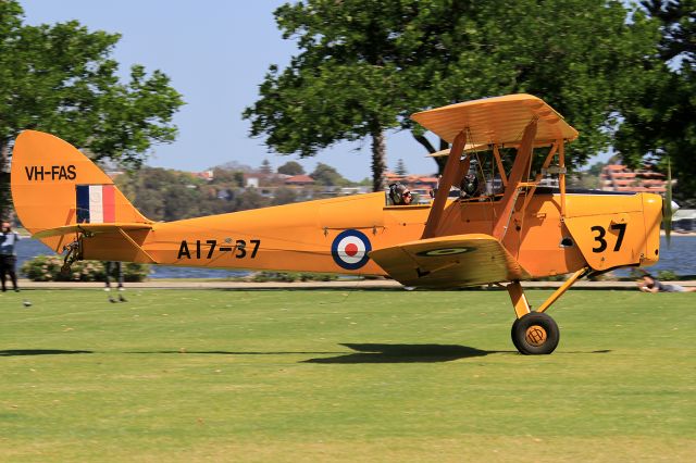 OGMA Tiger Moth (VH-FAS) - LANGLEY PARK - PERTH CITY