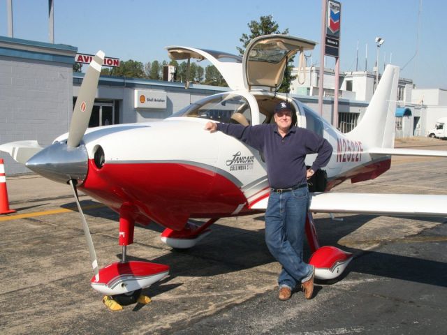 Cessna 400 (N2522F) - One of the owners at KPHF Fall, 2007