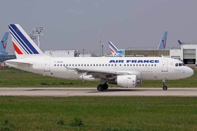 Airbus A319 (F-GRHD)