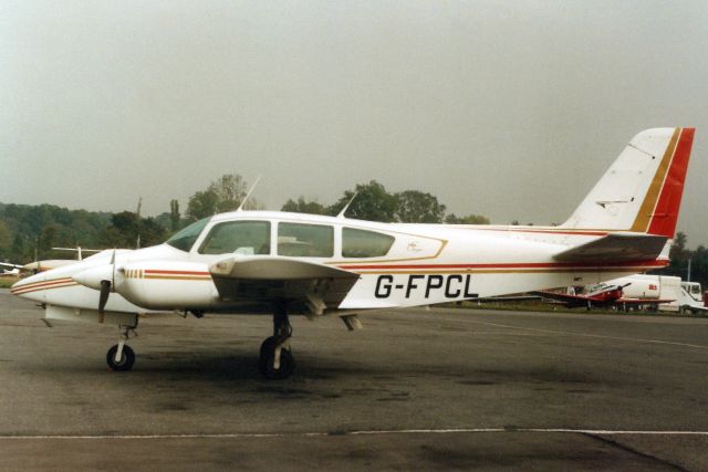 Grumman GA-7 Cougar (G-FPCL) - Seen here in Oct-91.br /br /Transferred to USA 24-Nov-98 as N38GE.