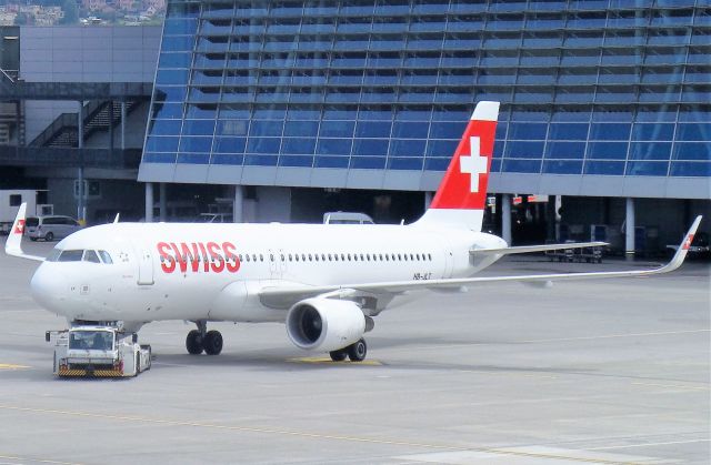 Airbus A320 (HB-JLT) - ZURICH - BERLIN (TXL).