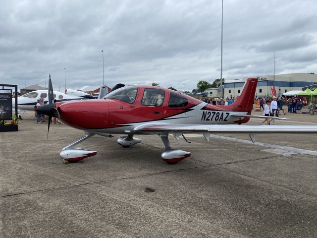 Cirrus SR-22 (N278AZ) - Date Taken: September 10, 2022br /From the 2022 Smoky Mountain Airshow, starring the US Navy Blue Angels!