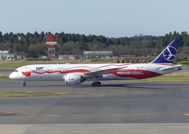 Boeing 787-9 Dreamliner (SP-LSC) - Tokyo-Narita(NRT) 2019/11/05