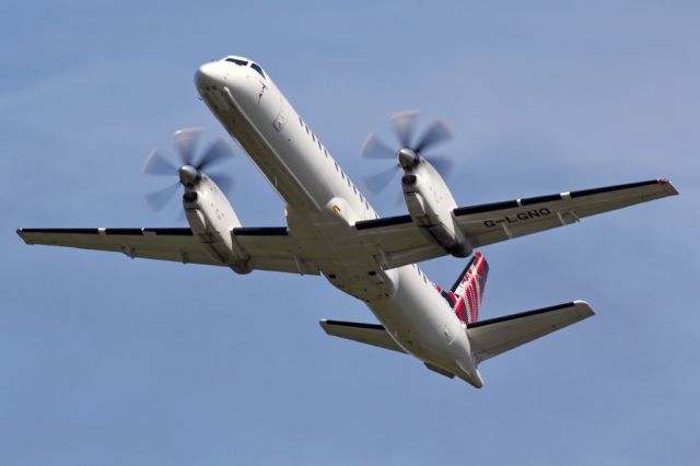 Saab 2000 (G-LGNO) - LOG524 on the way back to Sumburgh