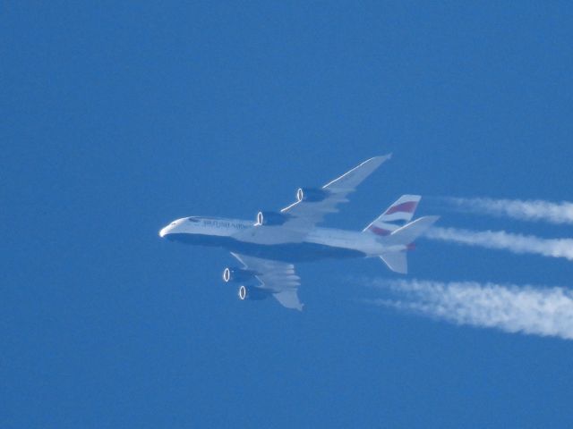 Airbus A380-800 (G-XLED) - BAW31Fbr /LHR-DFWbr /10/18/22