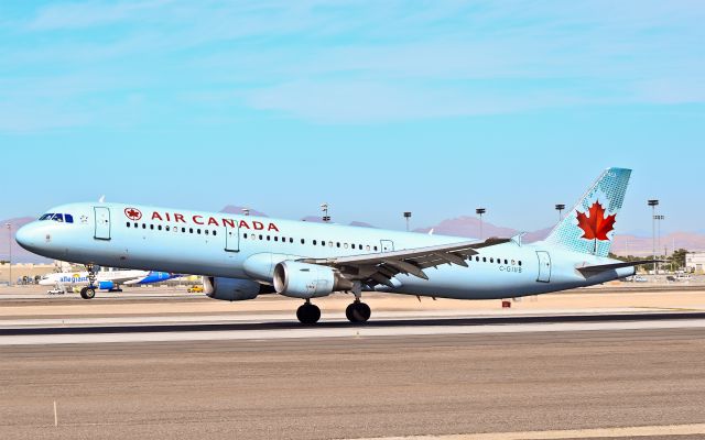 Airbus A321 (C-GIUB) - C-GIUB Air Canada 2001 Airbus A321-211 C/N 1623 -   Las Vegas - McCarran International (LAS / KLAS) USA - Nevada, October 14, 2011 Photo: Tomás Del Coro