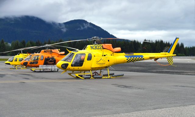 Eurocopter AS-350 AStar (N302CH) - Coastal Helicopters Airbus Helicopters H125 N302CH in Juneau 