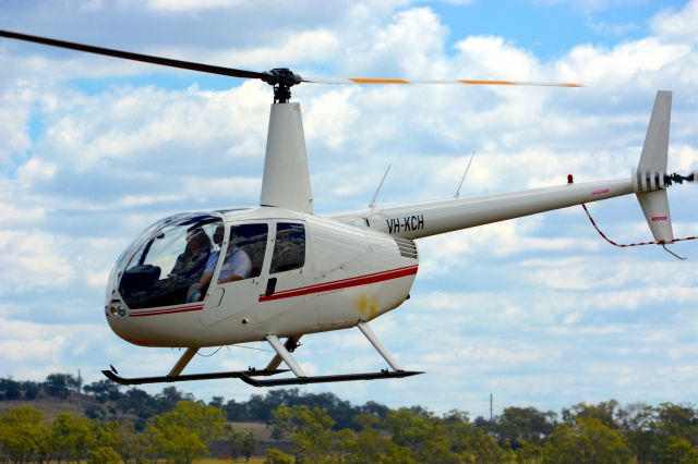 Robinson R-44 (VH-KCH) - Wellcamp Airport open day 28/9/2014