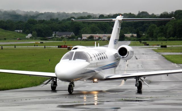 Cessna Citation CJ2+ (N971TB) - One of RELIANT AIRs Citation CJ2. RELIANT AIR has the lowest fuel price on the Danbury (KDXR) airport.