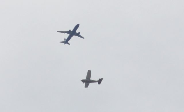 — — - While plane spotting .. I caught this over LAX.. I dare them to say it dosent happen ...
