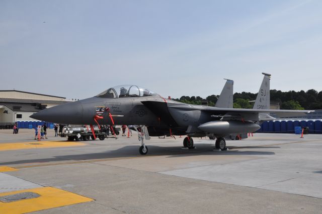 McDonnell Douglas F-15 Eagle — - F-15E - Seymour Johnson AFB, May 15, 2015