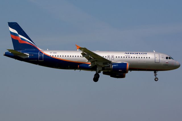 Airbus A320 (VP-BDK)