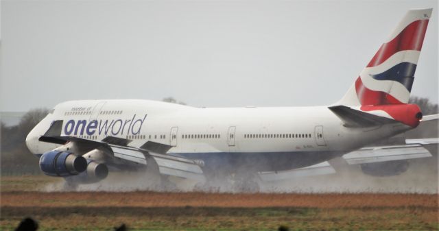 Boeing 747-400 (G-CIVL) - british airways b747-436 g-civl diverting to shannon with rudder issues while routing las vegas to heathrow 14/1/20.