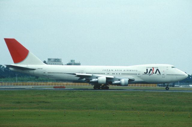 Boeing 747-200 (JA8130) - Departure at Narita Intl Airport Rwy16R on 2004/07/19