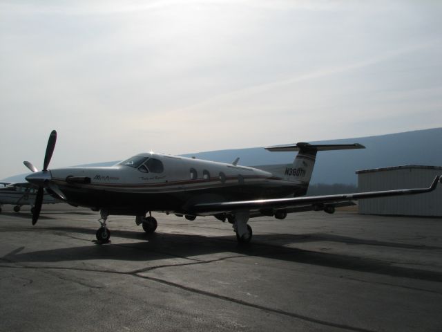 Pilatus PC-12 (N380TM) - at Williamsport