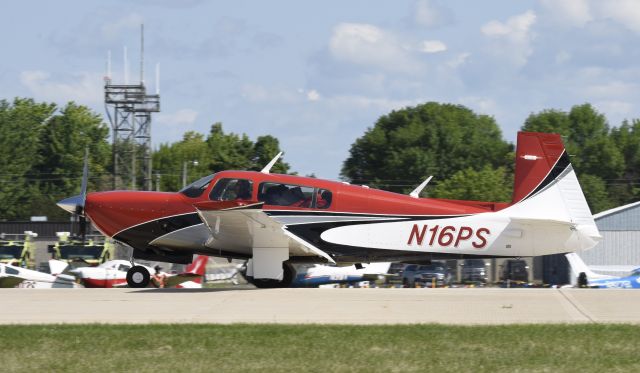 Mooney M-20 Turbo (N16PS) - Airventure 2019