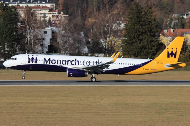 Airbus A321 (G-ZBAD)