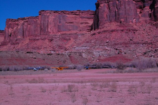 N871CC — - Mineral Canyon strip on the Green River, Utah.