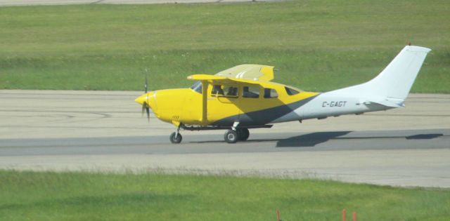 Cessna 206 Stationair (C-GAGT) - First photo of this airframe