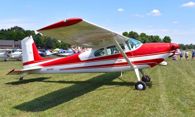 Cessna Skywagon 180 (N9448C) - Cessna 180 N9448C in Brighton 