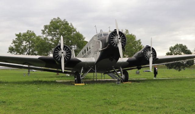JUNKERS Ju-52/3m (D-ANOY) - 9/12/19 JU-52 on display at the park/observation area, Munich