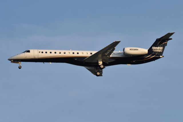 Embraer ERJ-145 (N508RH) - 23-R 08-11-23 bringing racing team members in for Brickyard Race. Hendricks Motor Sports.