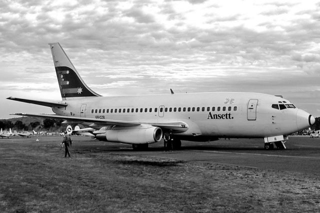 Cessna 206 (turbine) (VH-CZR) - ANSETT AIRLINES OF AUSTRALIA - BOEING 737-277/ADV - REG : VH-CZR (CN 22650/806) - MANGALORE VIC. AUSTRALIA - YMNG 22/4/1984