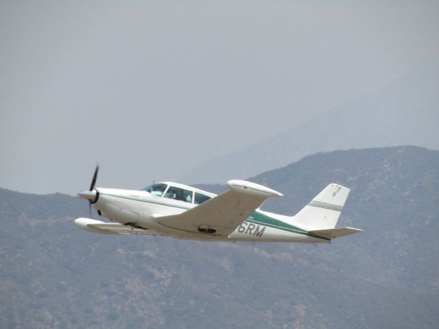 Piper PA-24 Comanche (N346RM) - Taking off RWY 26L