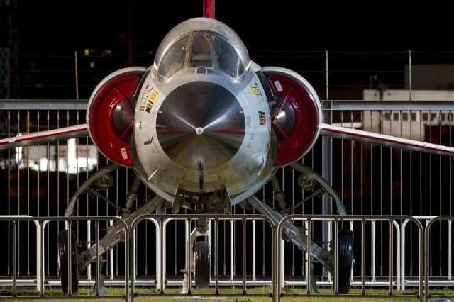 Canadair CL-201 Starfighter (76-8698) - Exhibition airplane Airpark in JASDF Hamamatsu Air Base.